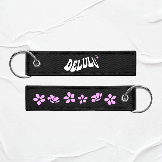 jet tag keychain